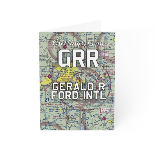 GRR Greeting Cards | Gerald R Ford International Airport Cards