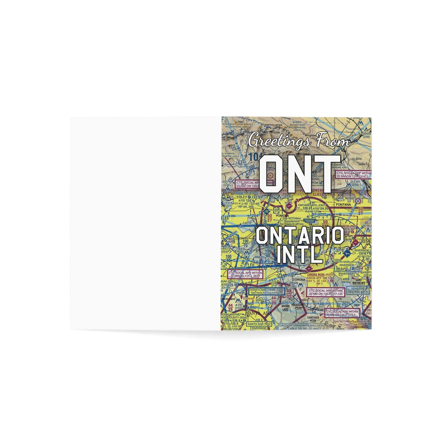 ONT Greeting Cards | Ontario International Airport Cards