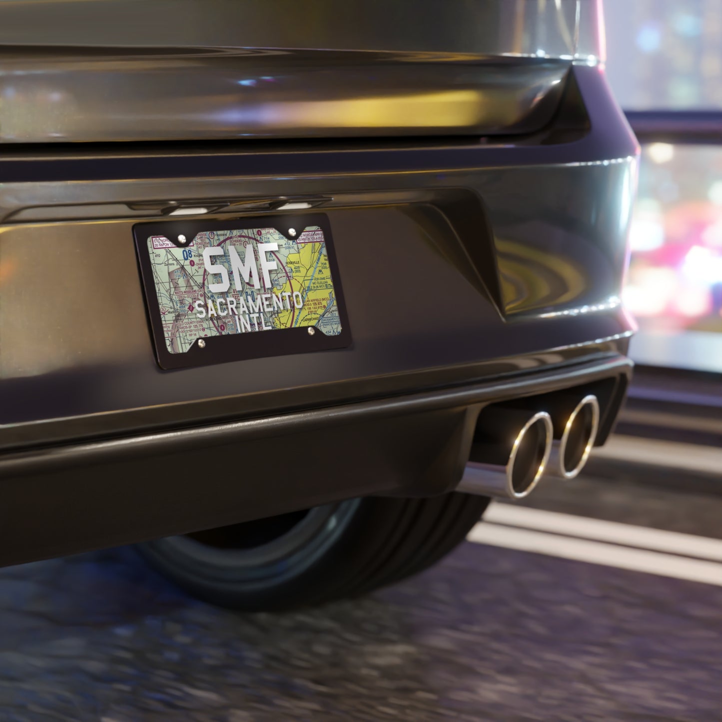 SMF Vanity Plate | Sacramento International Airport Vanity Plate