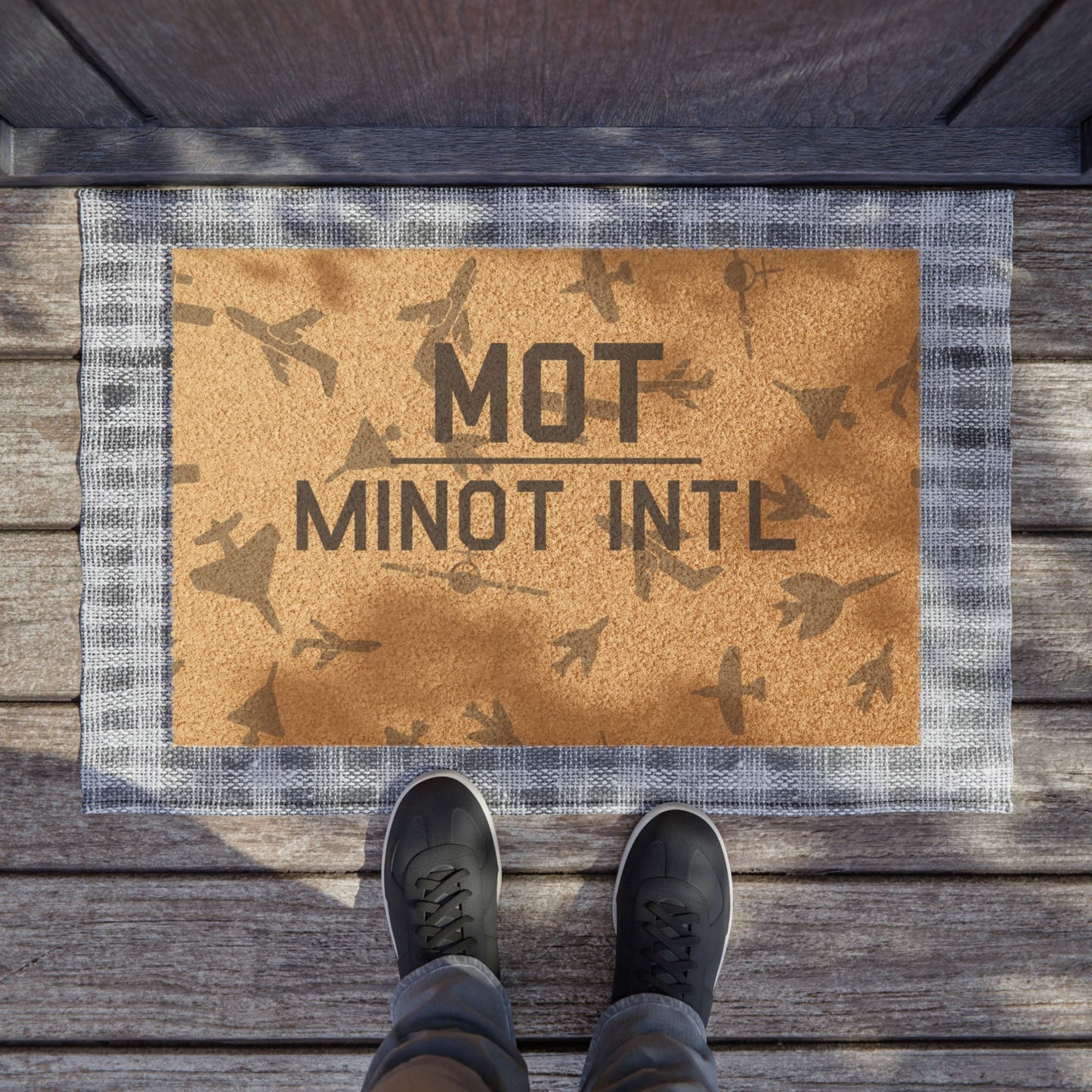 MOT Doormat | Minot International Airport Doormat