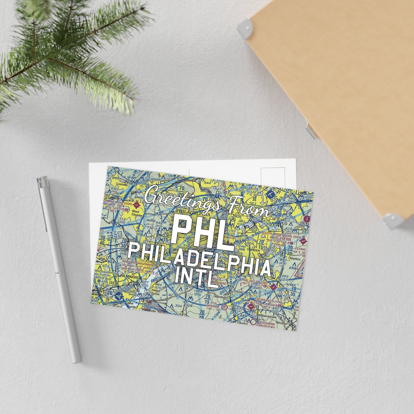 PHL Postcard | Philadelphia International Airport Card