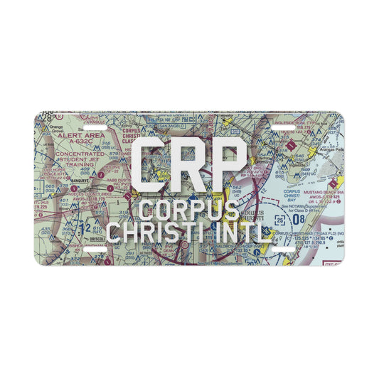 CRP Vanity Plate | Corpus Christi International Airport Vanity Plate
