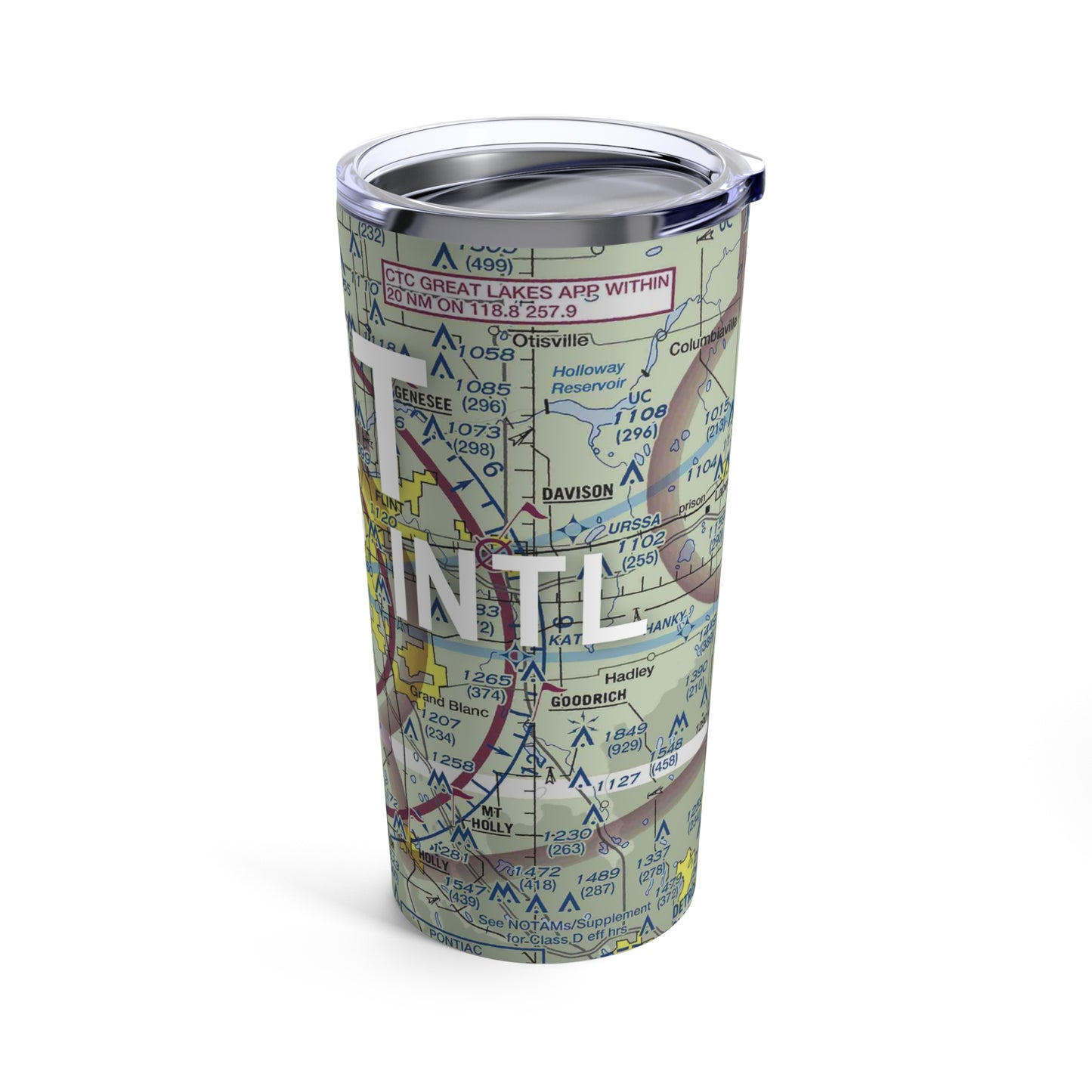 FNT Tumbler | Bishop International Airport Tumbler