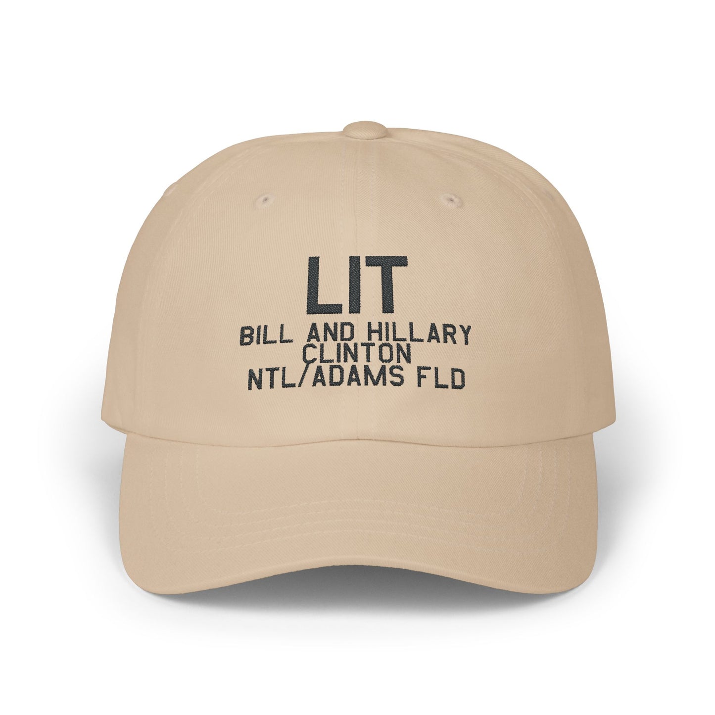 LIT Dad Cap | Bill and Hillary Clinton National/Adams Field Airport Hat
