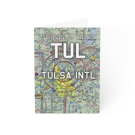 TUL Greeting Cards | Tulsa International Airport Cards