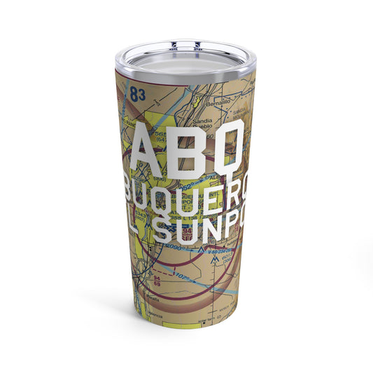 ABQ Tumbler | Albuquerque International Sunport Airport Tumbler