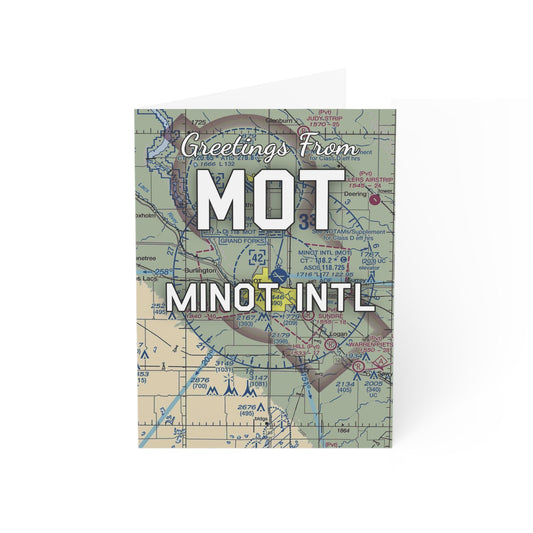MOT Greeting Cards | Minot International Airport Cards