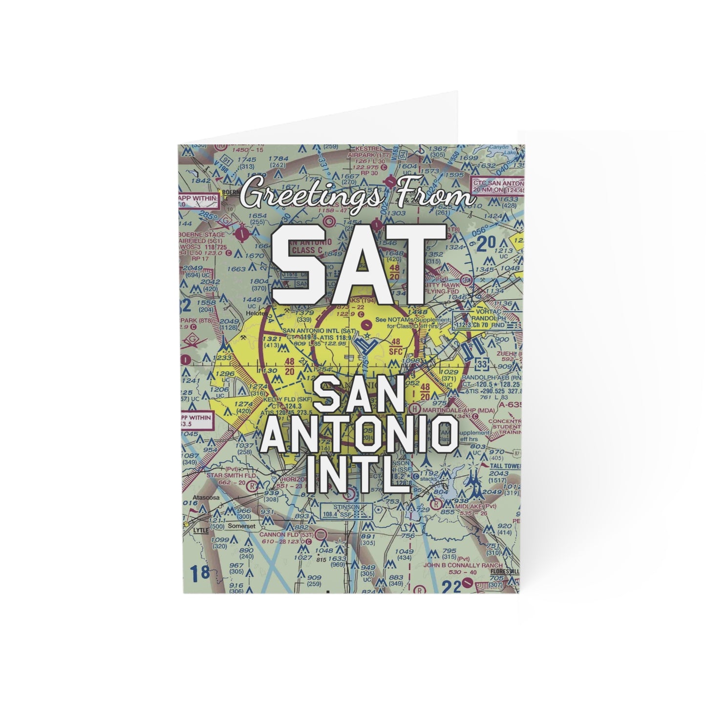 SAT Greeting Cards | San Antonio International Airport Cards