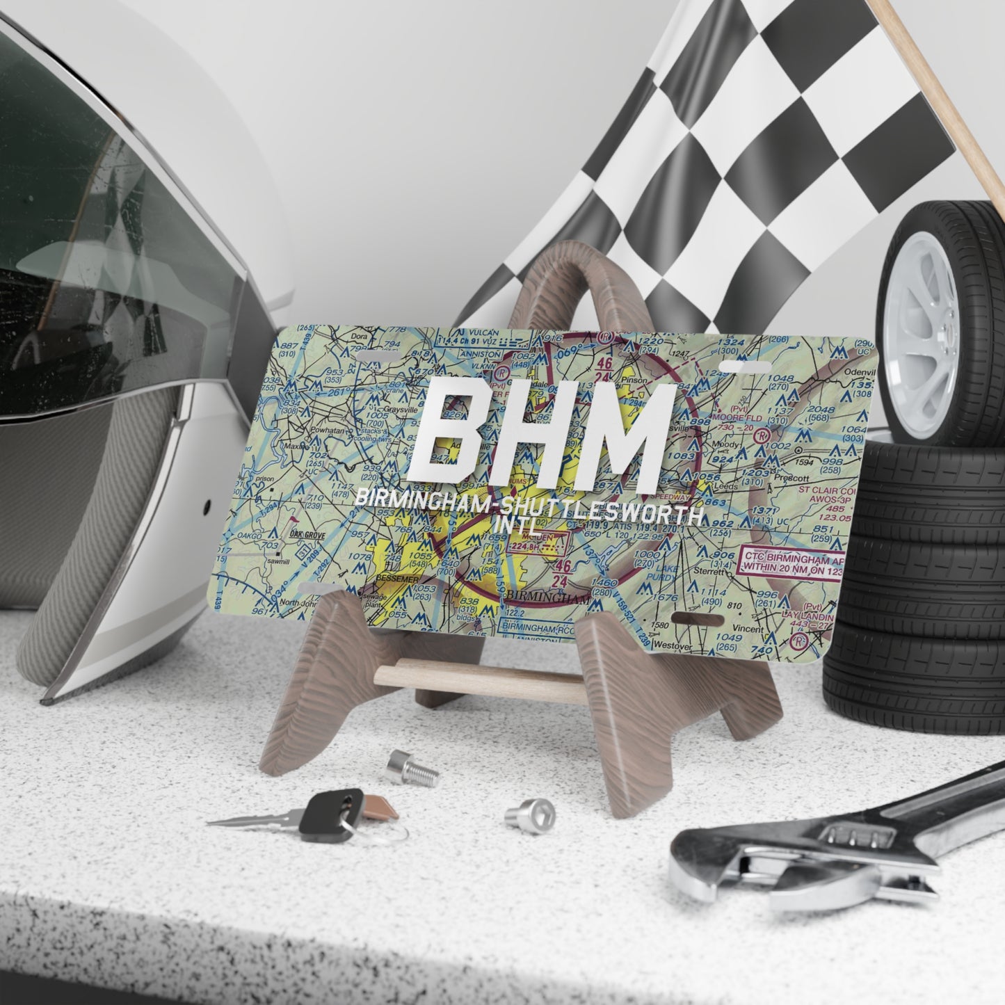 BHM Vanity Plate | Birmingham-Shuttlesworth International Airport Vanity Plate