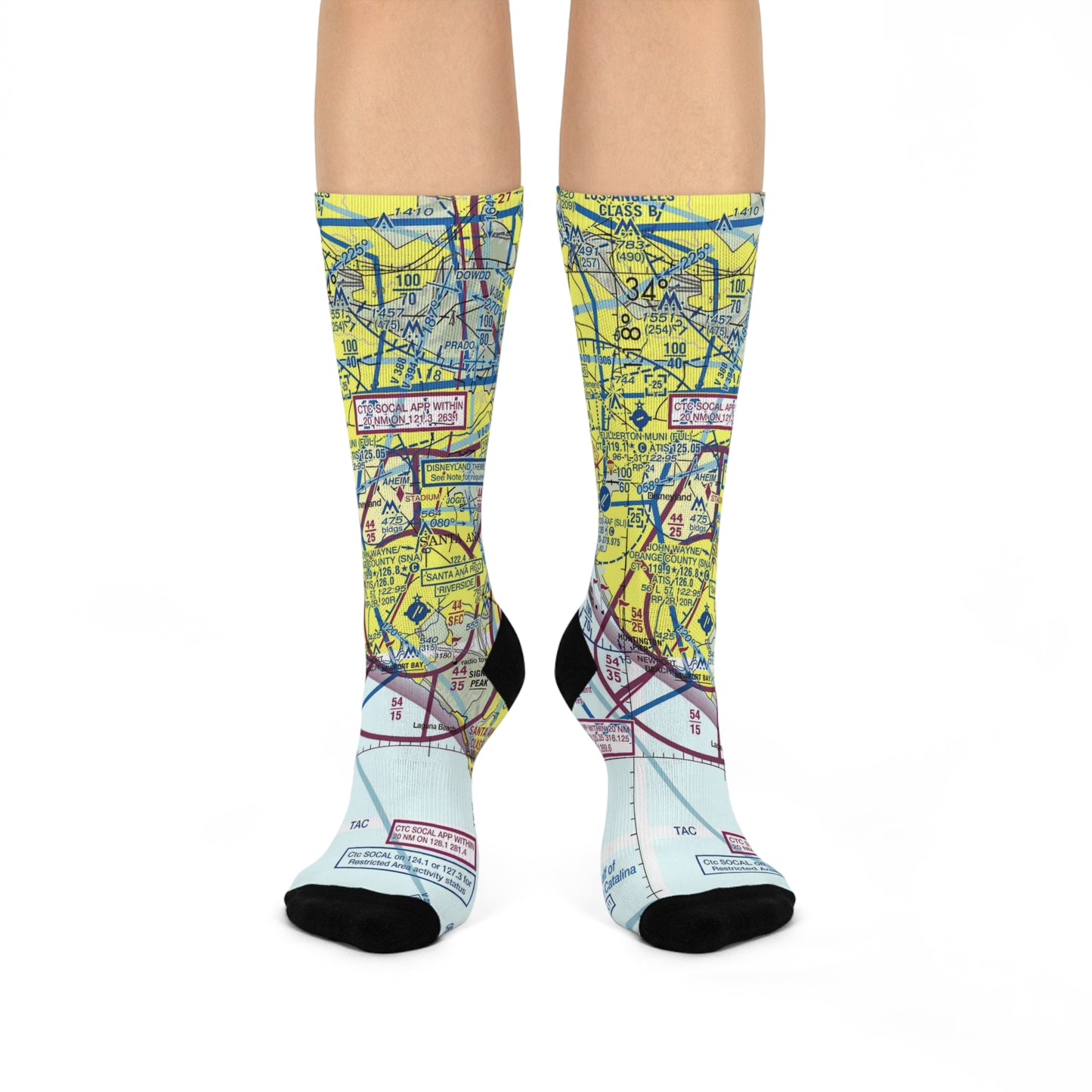 SNA Cushioned Crew Socks | John Wayne/Orange County Airport Socks