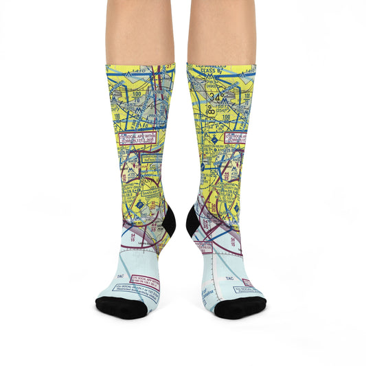 SNA Cushioned Crew Socks | John Wayne/Orange County Airport Socks