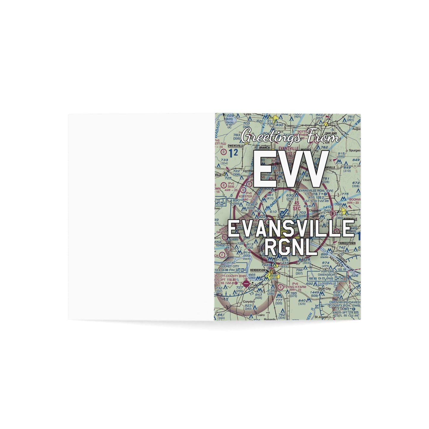 EVV Greeting Cards | Evansville Regional Airport Cards