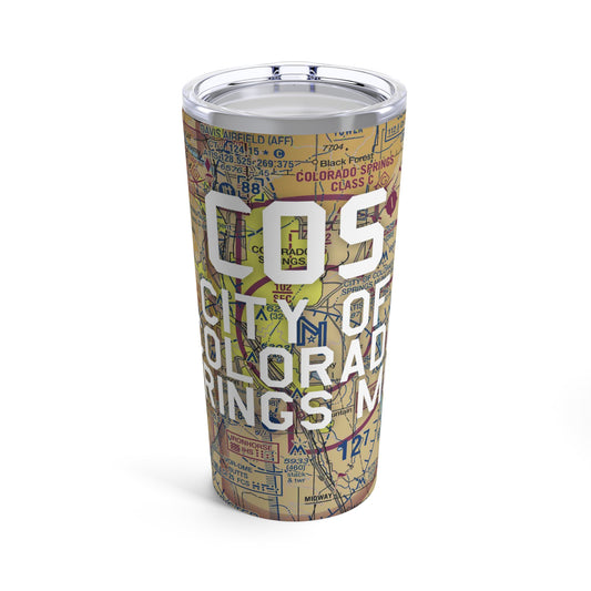 COS Tumbler | City of Colorado Springs Municipal Airport Tumbler