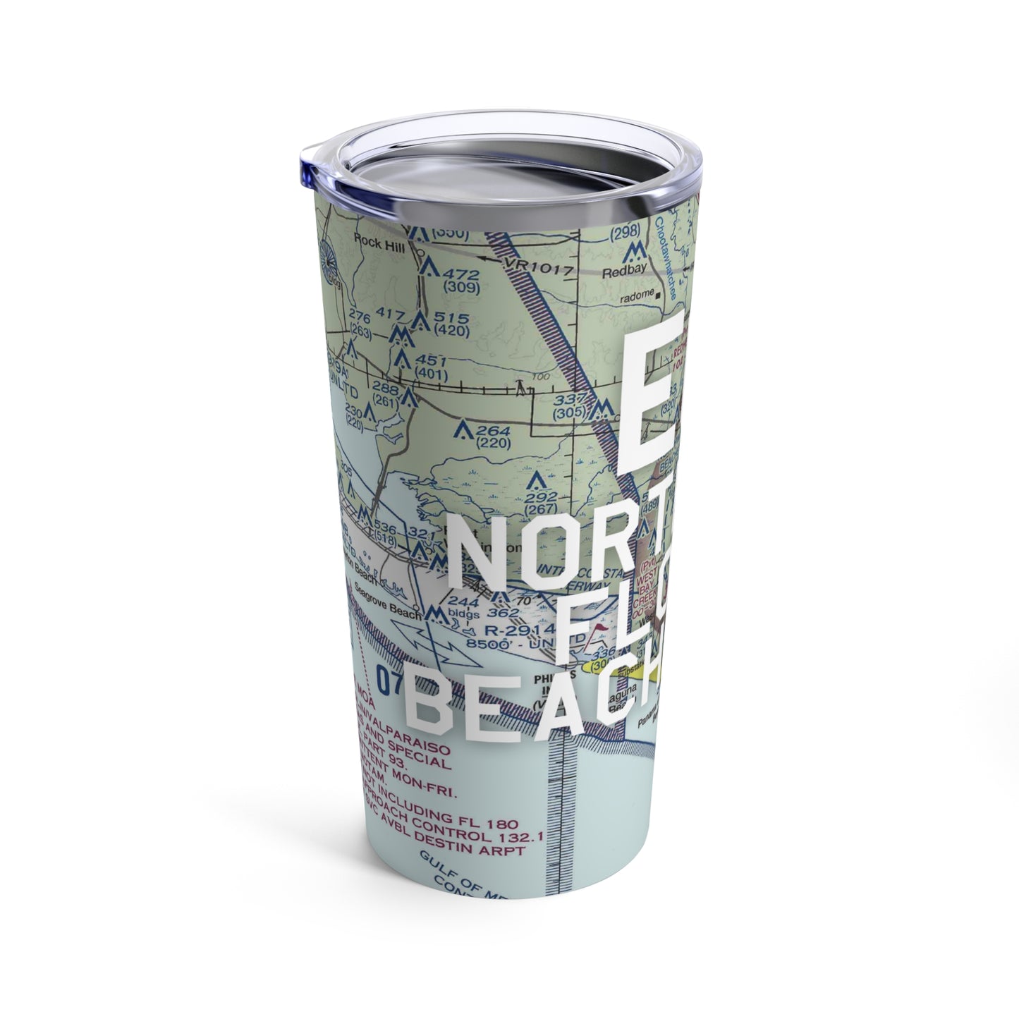 ECP Tumbler | Northwest Florida Beaches International Airport Tumbler