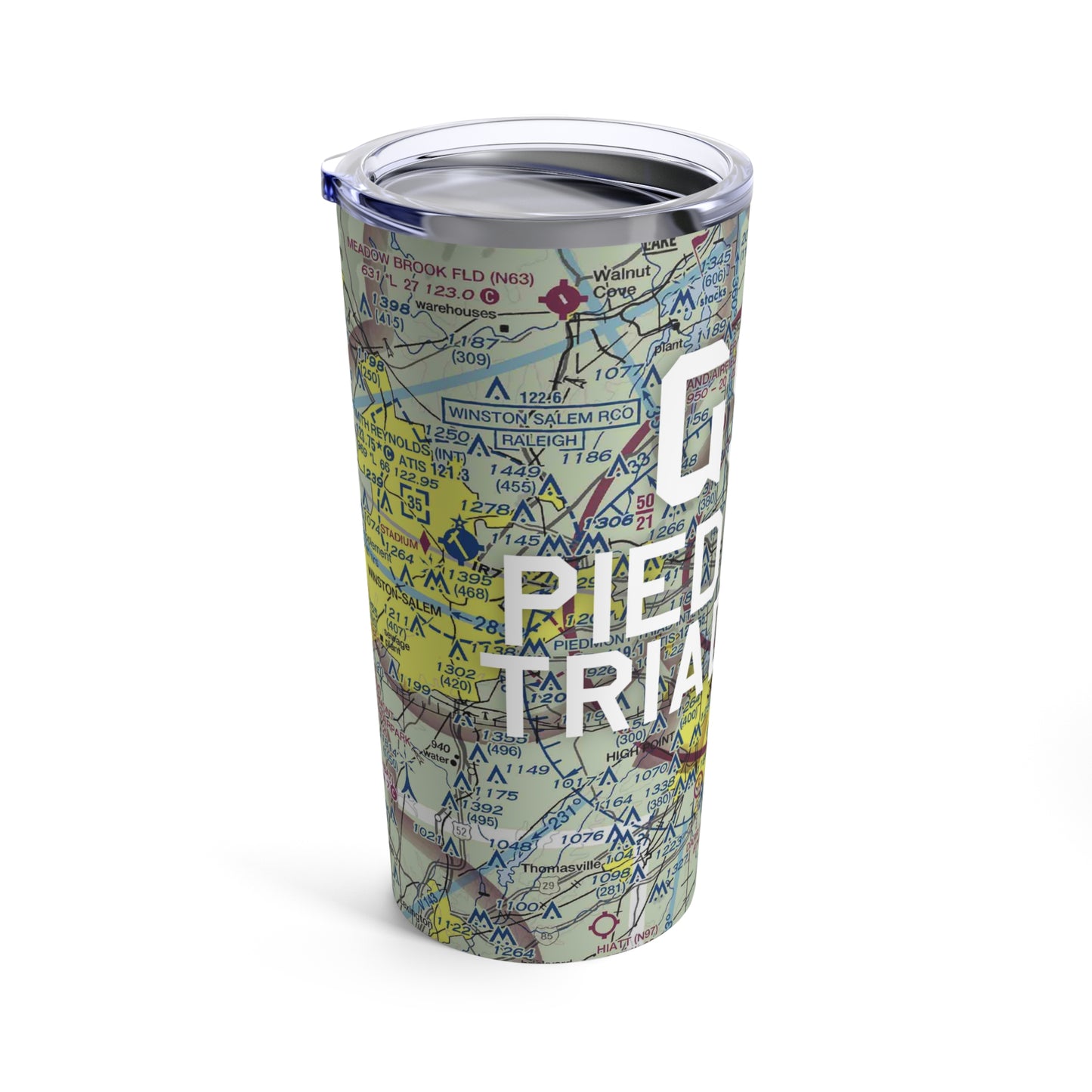 GSO Tumbler | Piedmont Triad International Airport Tumbler