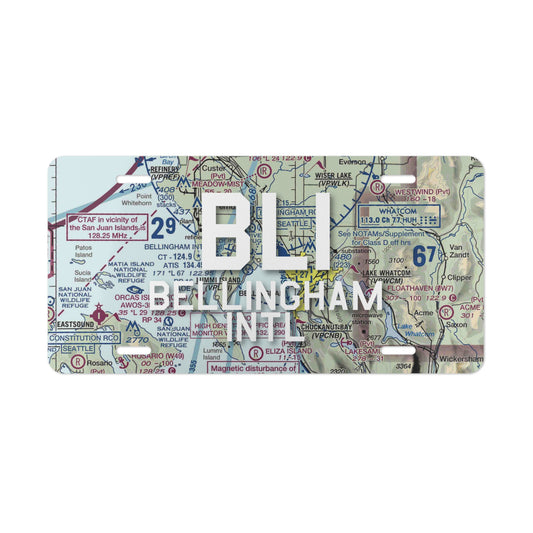 BLI Vanity Plate | Bellingham International Airport Vanity Plate