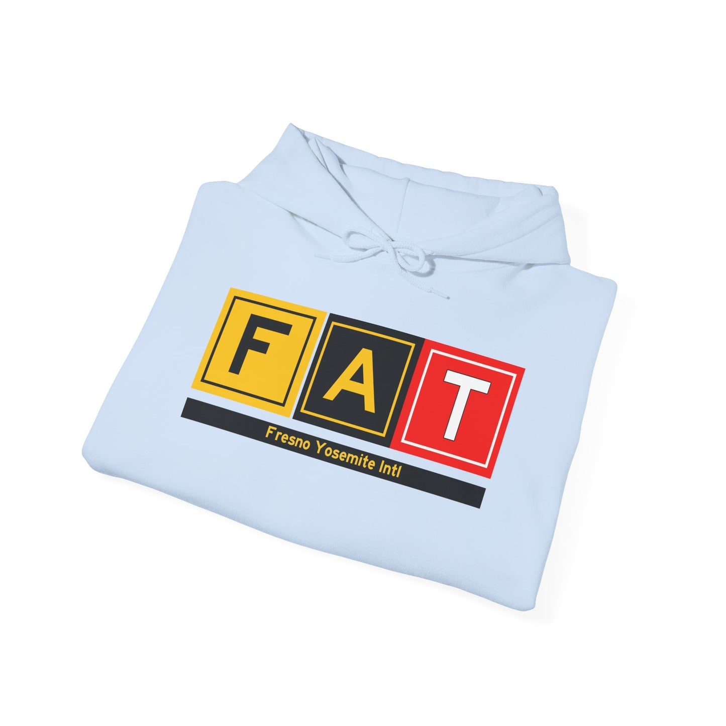 FAT Taxiway Hoodie w/ Airport Name | Fresno Yosemite International Airport Hoodie