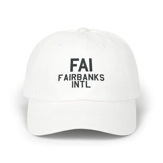 FAI Dad Cap | Fairbanks International Airport Hat