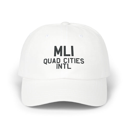 MLI Dad Cap | Quad Cities International Airport Hat