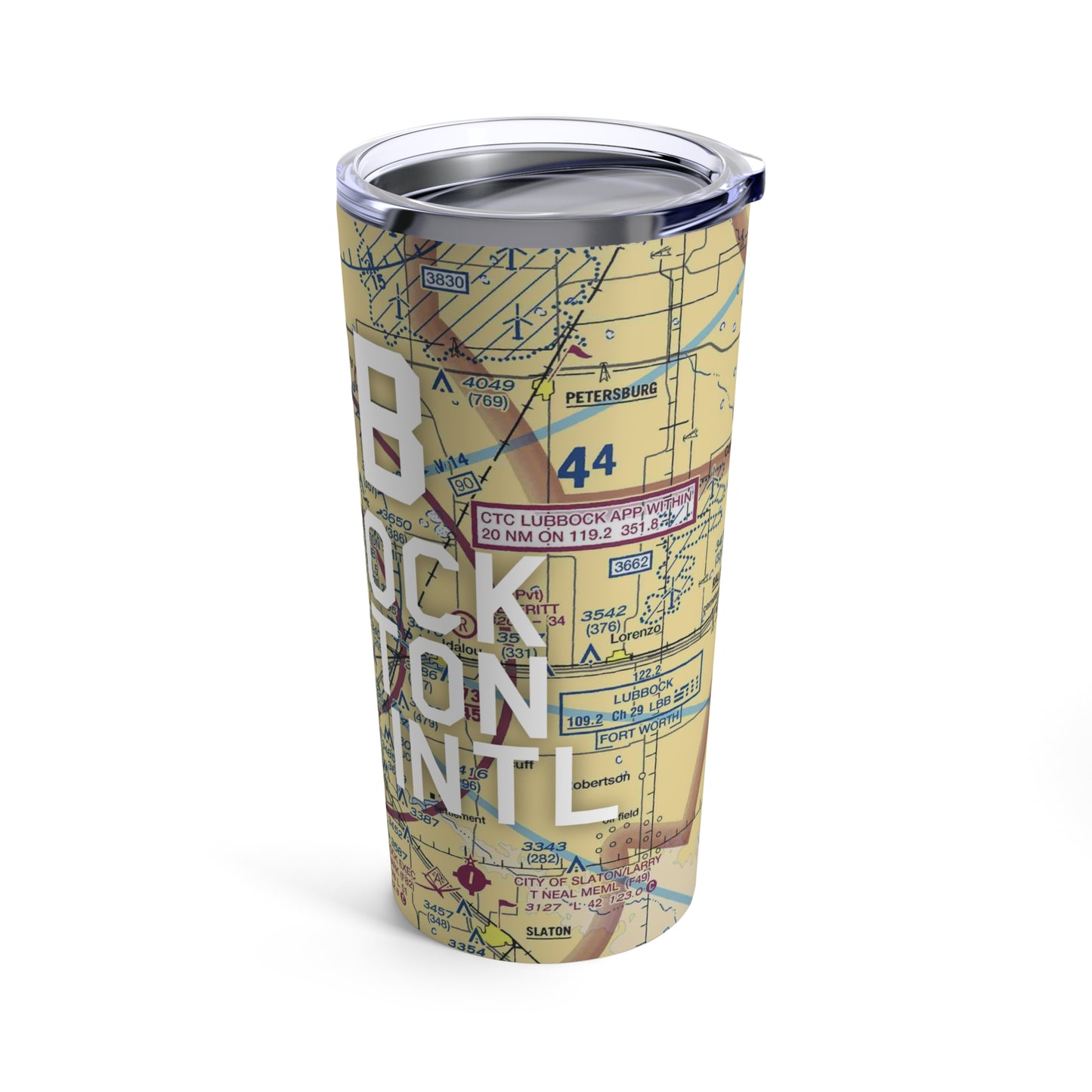 LBB Tumbler | Lubbock Preston Smith International Airport Tumbler