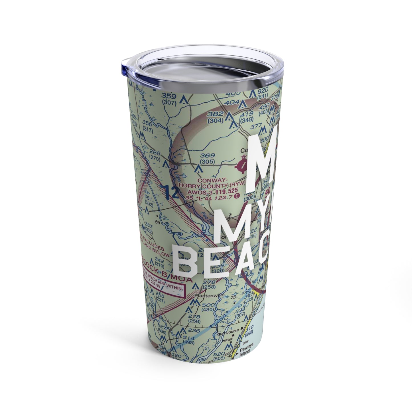 MYR Tumbler | Myrtle Beach International Airport Tumbler