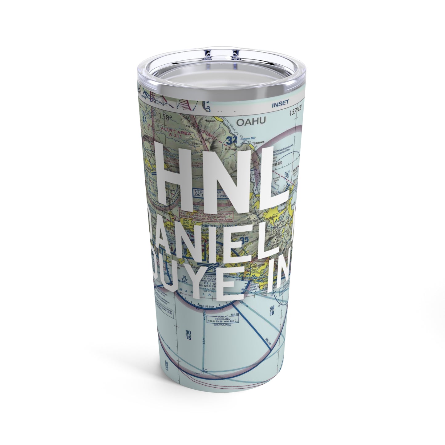 HNL Tumbler | Daniel K Inouye International Airport Tumbler