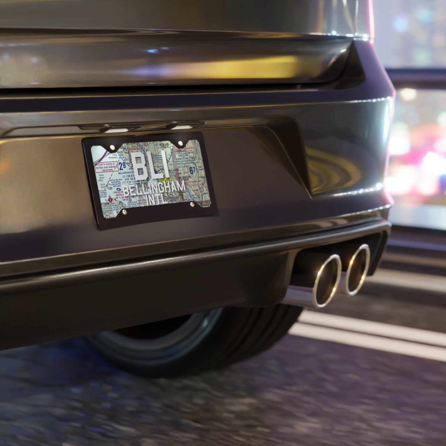 BLI Vanity Plate | Bellingham International Airport Vanity Plate