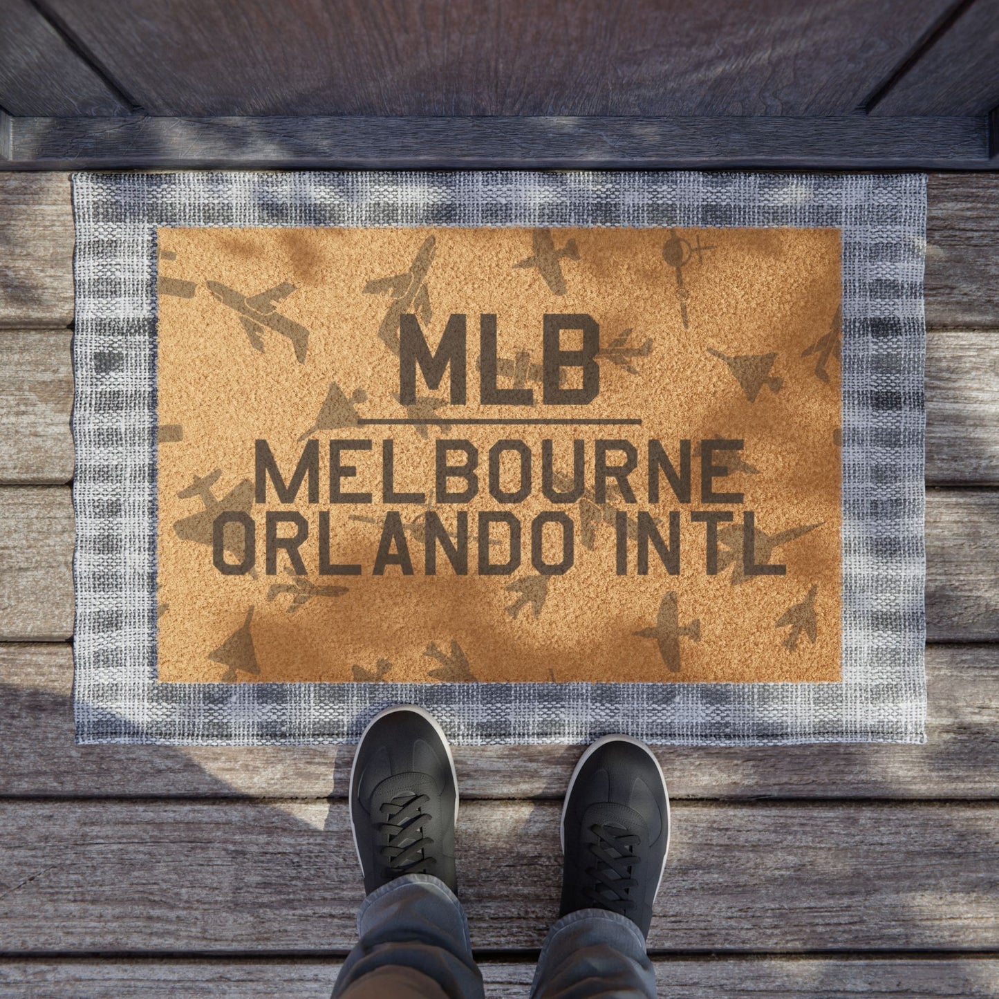 MLB Doormat | Melbourne Orlando International Airport Doormat