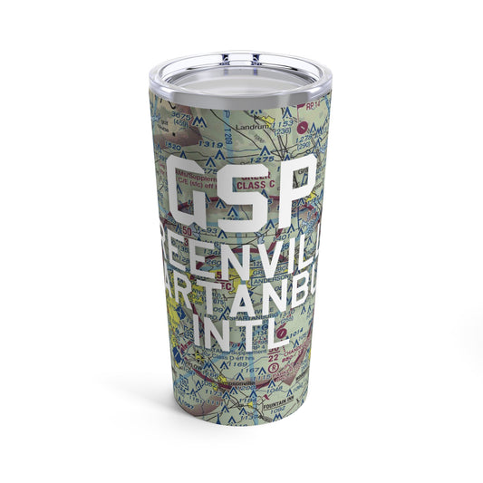 GSP Tumbler | Greenville Spartanburg International Airport Tumbler