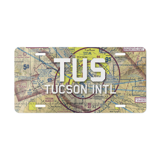 TUS Vanity Plate | Tucson International Airport Vanity Plate