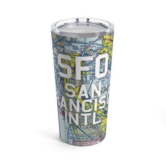 SFO Tumbler | San Francisco International Airport Tumbler