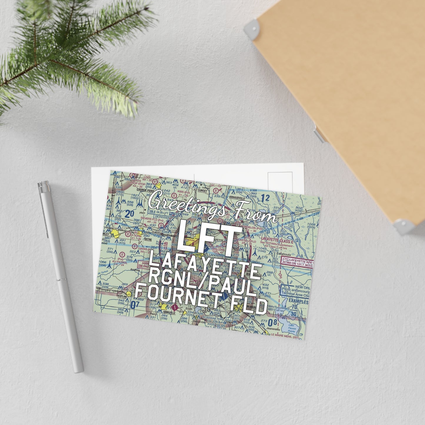 LFT Postcard | Lafayette Regional/Paul Fournet Field Airport Card