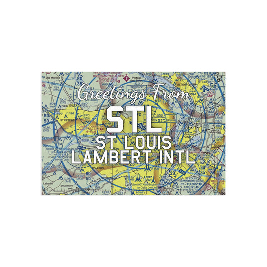 STL Postcard | St Louis Lambert International Airport Card