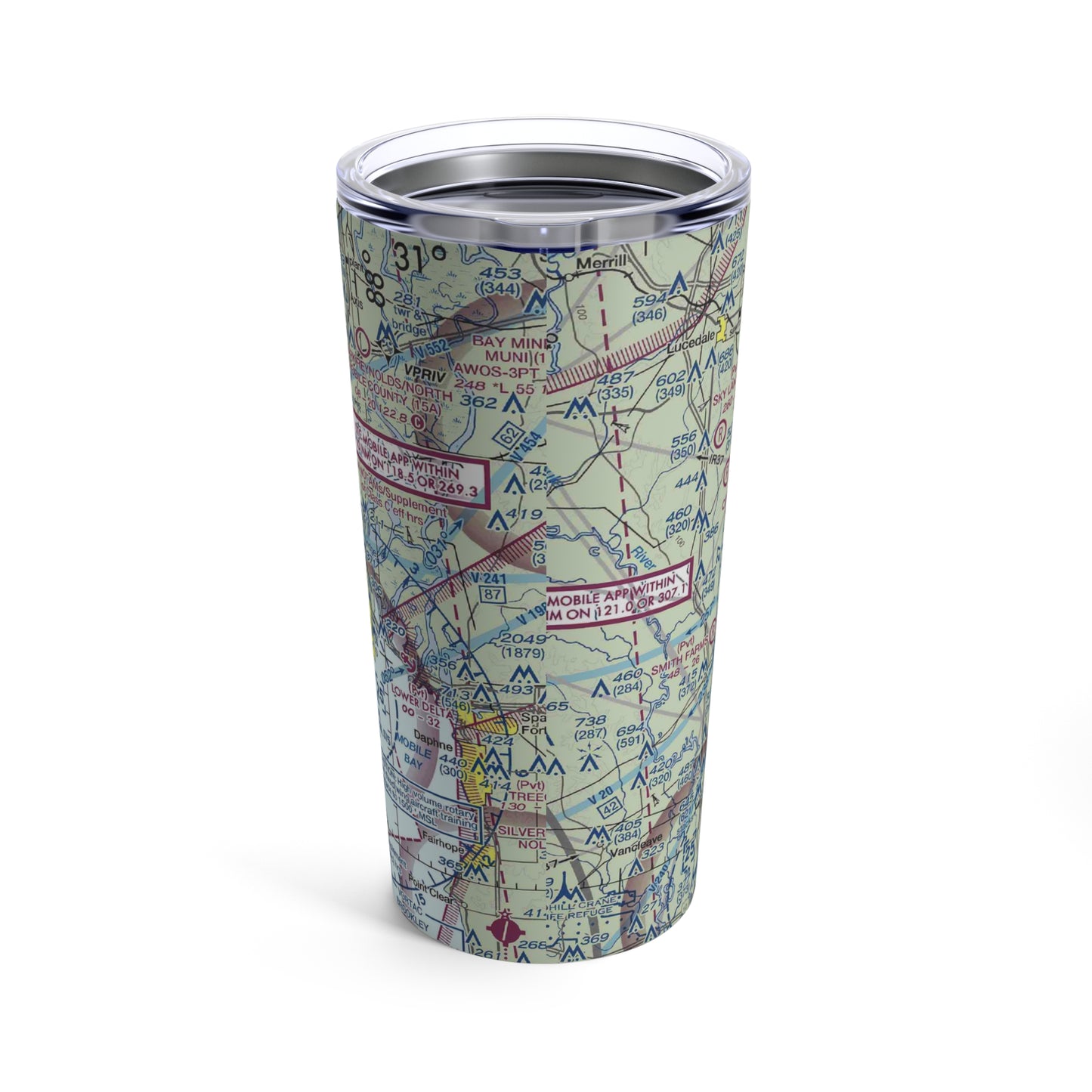 MOB Tumbler | Mobile Regional Airport Tumbler