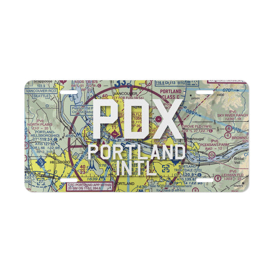 PDX Vanity Plate | Portland International Airport Vanity Plate