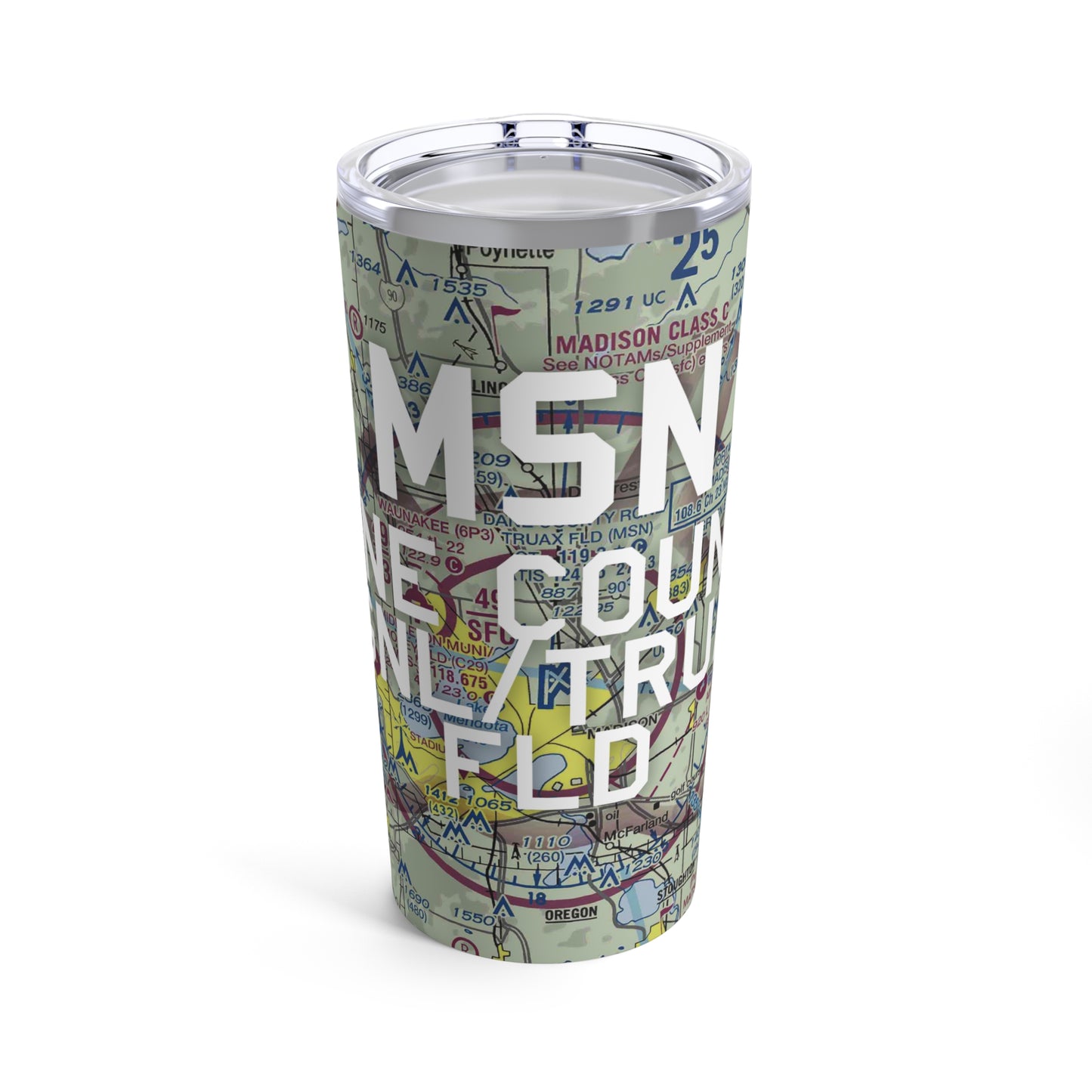 MSN Tumbler | Dane County Regional/Truax Field Airport Tumbler