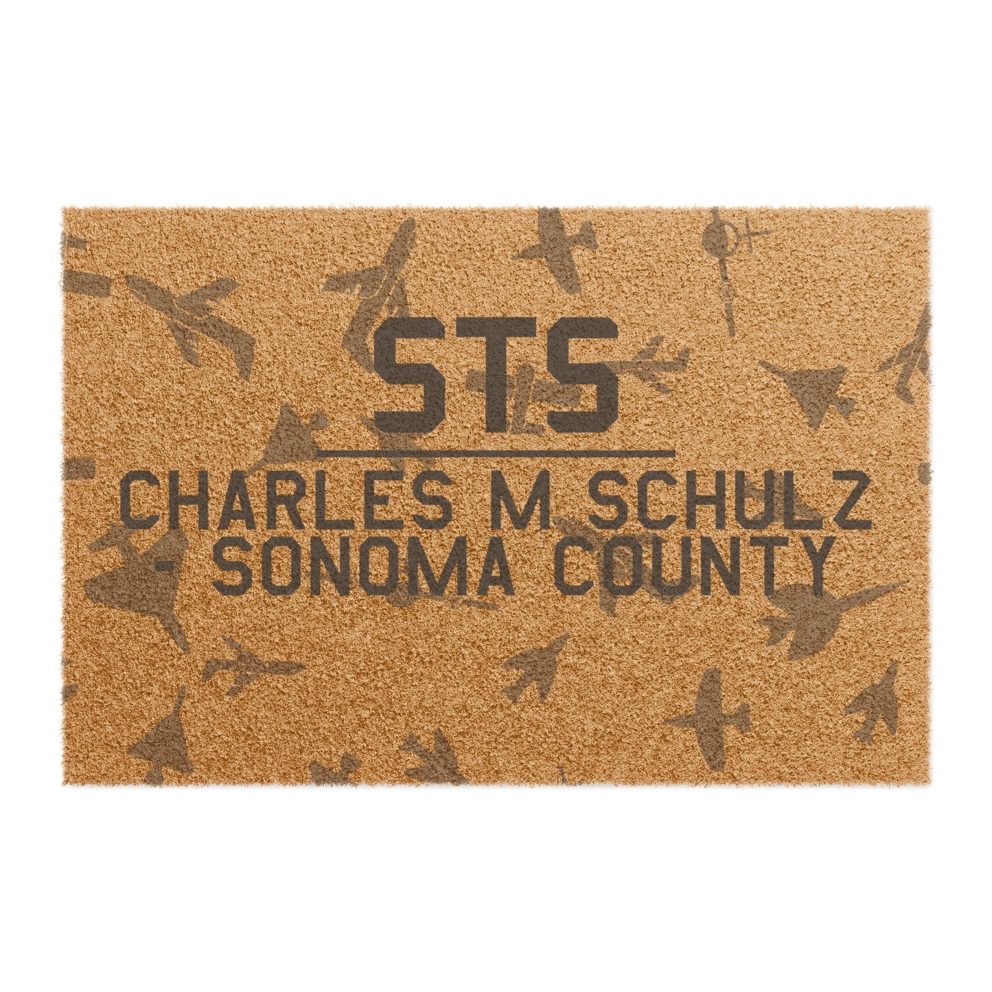 STS Doormat | Charles M Schulz - Sonoma County Airport Doormat