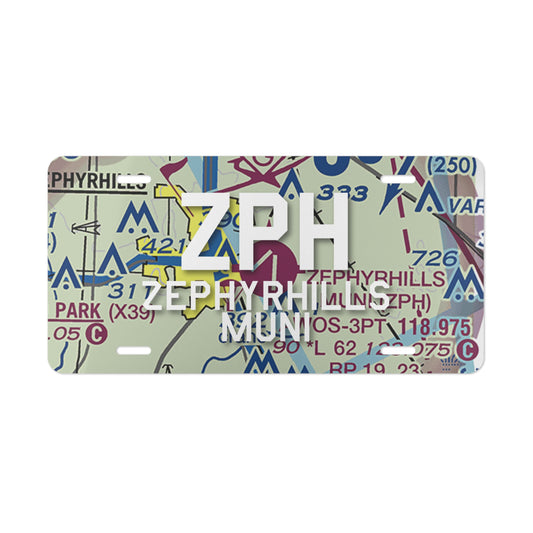 ZPH Vanity Plate | Zephyrhills Municipal Vanity Plate