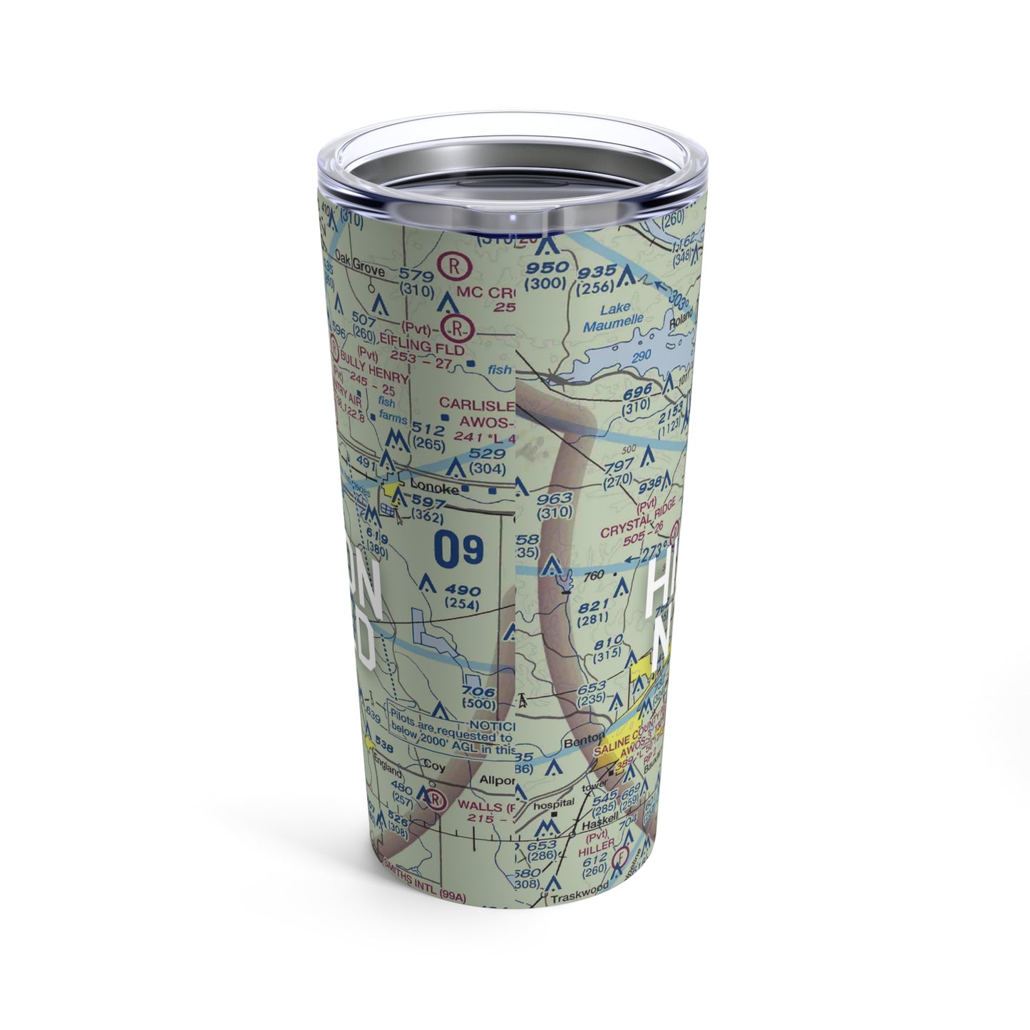 LIT Tumbler | Bill and Hillary Clinton National/Adams Field Airport Tumbler