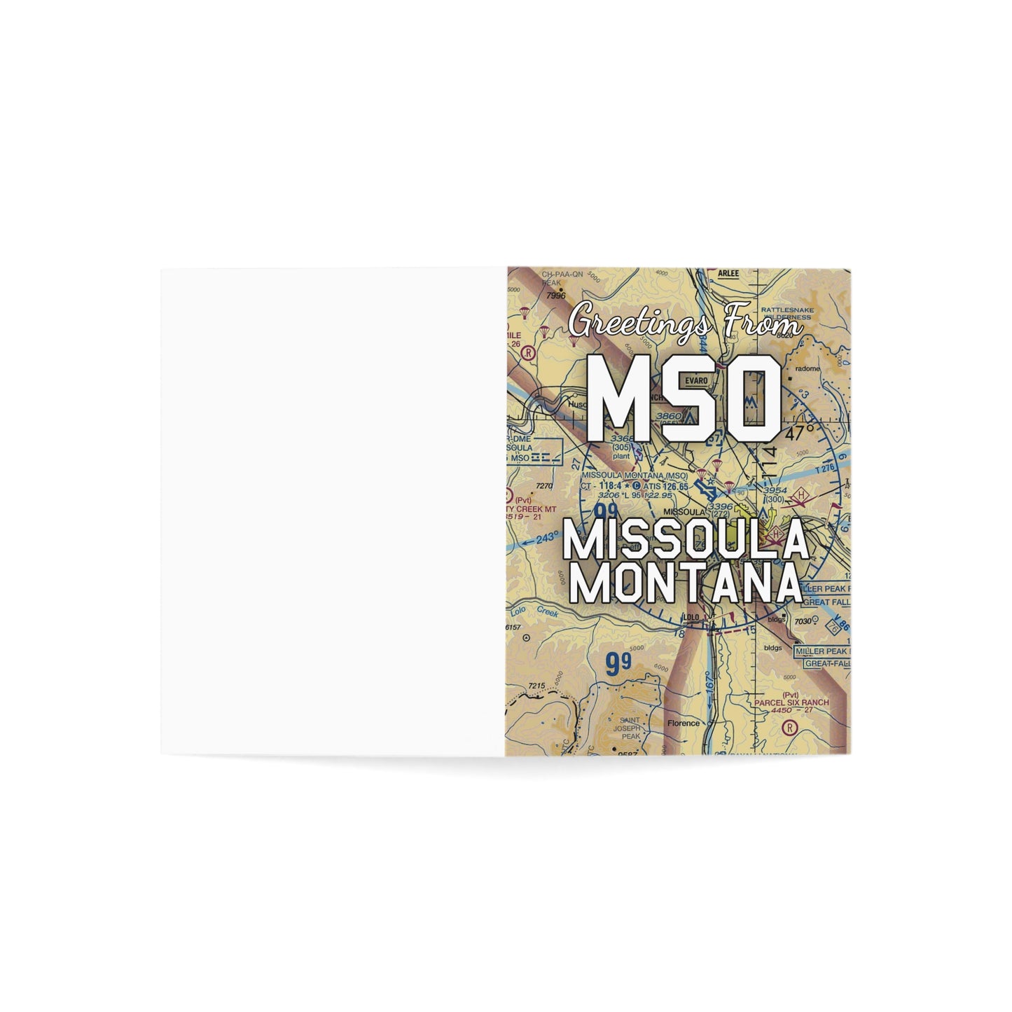 MSO Greeting Cards | Missoula Montana Airport Cards