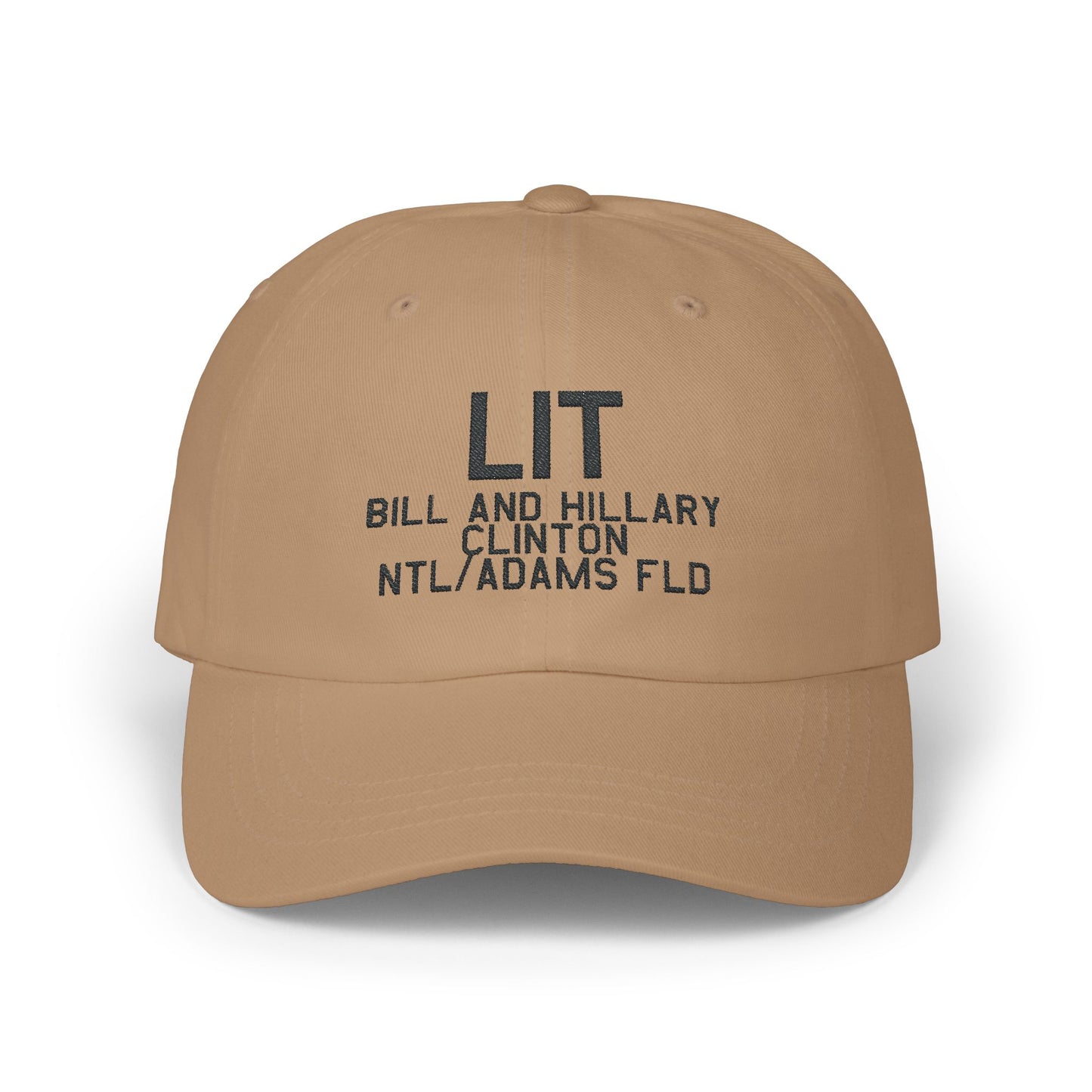 LIT Dad Cap | Bill and Hillary Clinton National/Adams Field Airport Hat