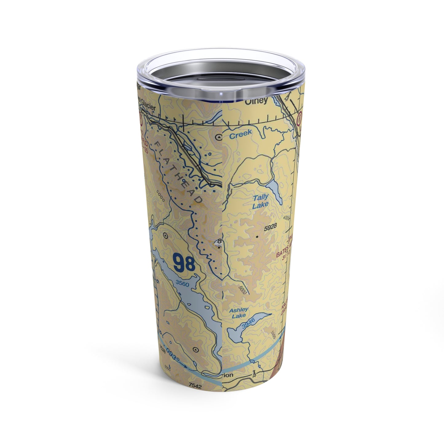 GPI Tumbler | Glacier Park International Airport Tumbler