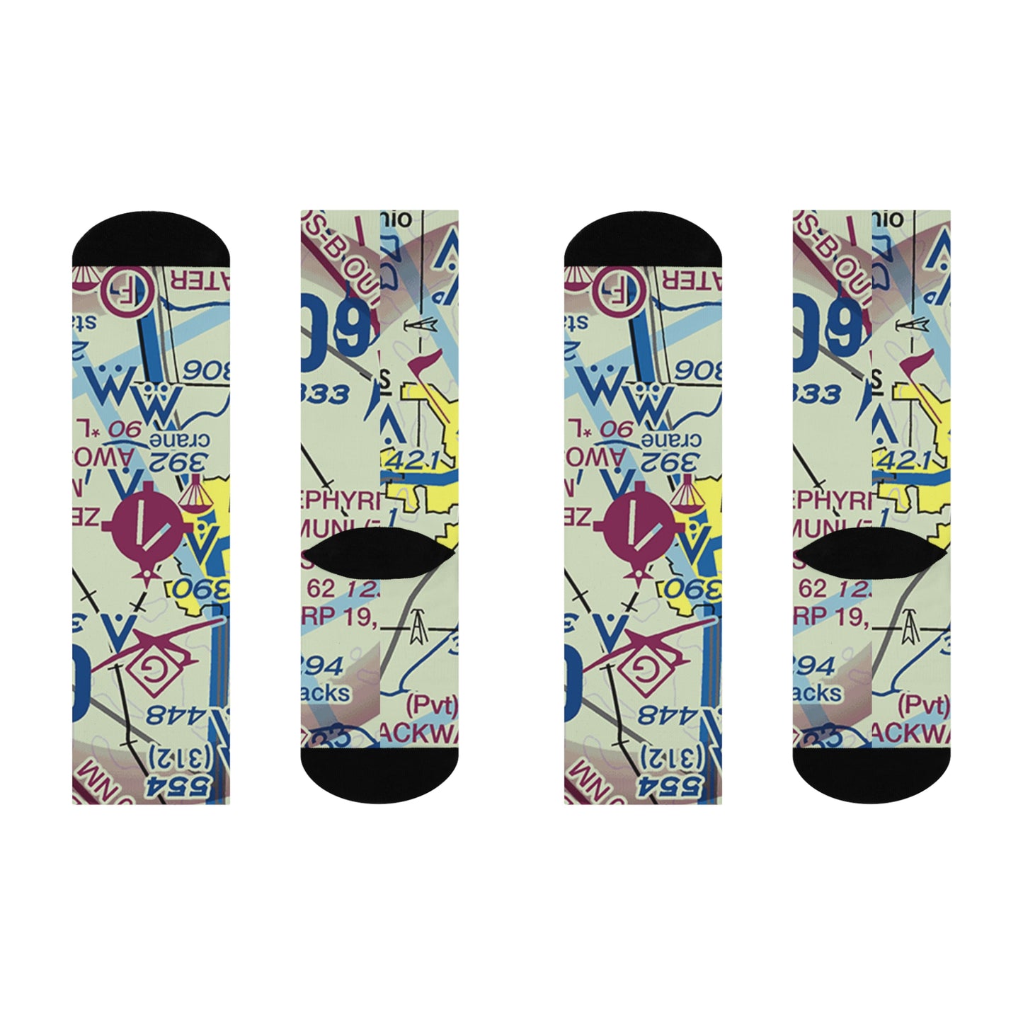 ZPH Cushioned Crew Socks | Zephyrhills Municipal Socks