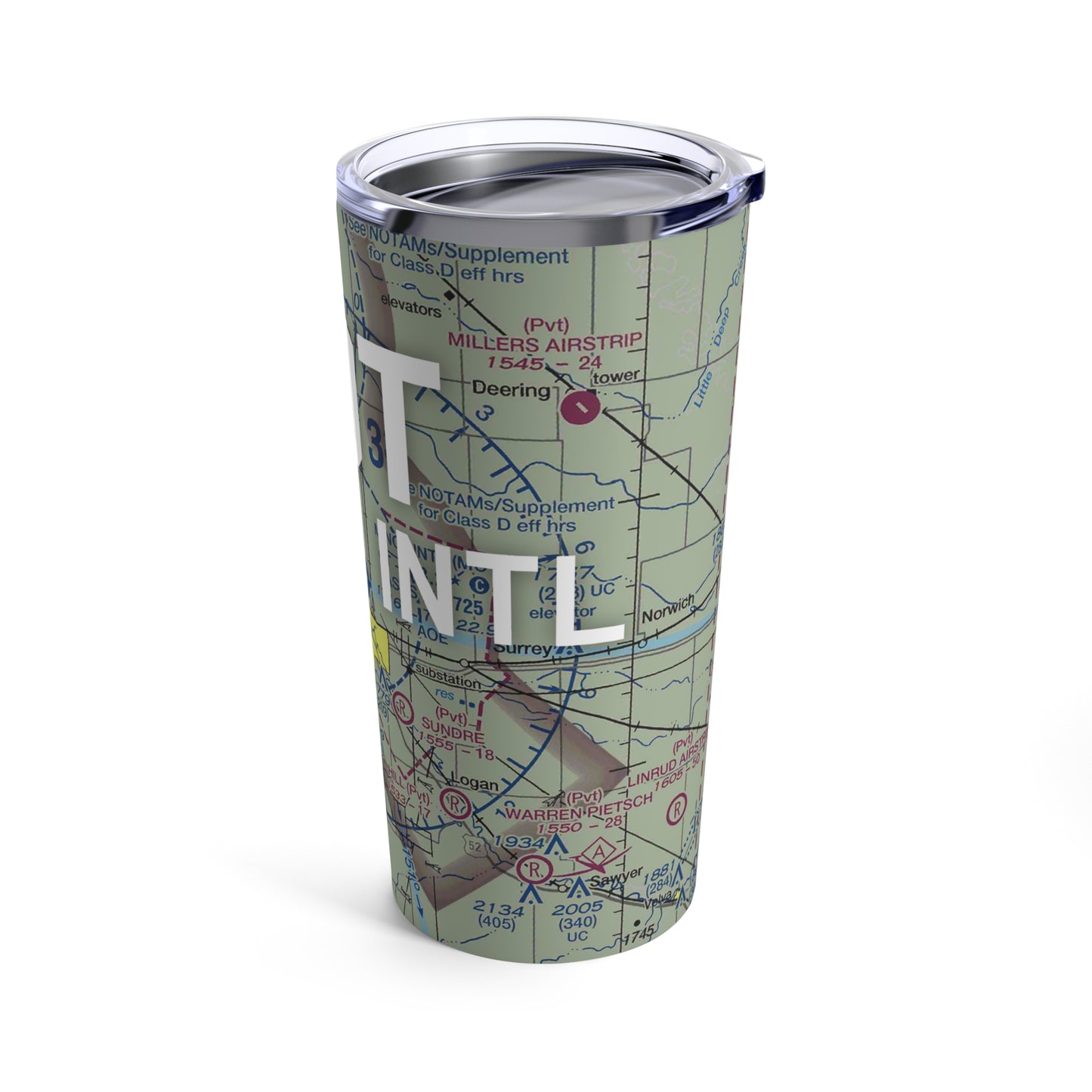 MOT Tumbler | Minot International Airport Tumbler