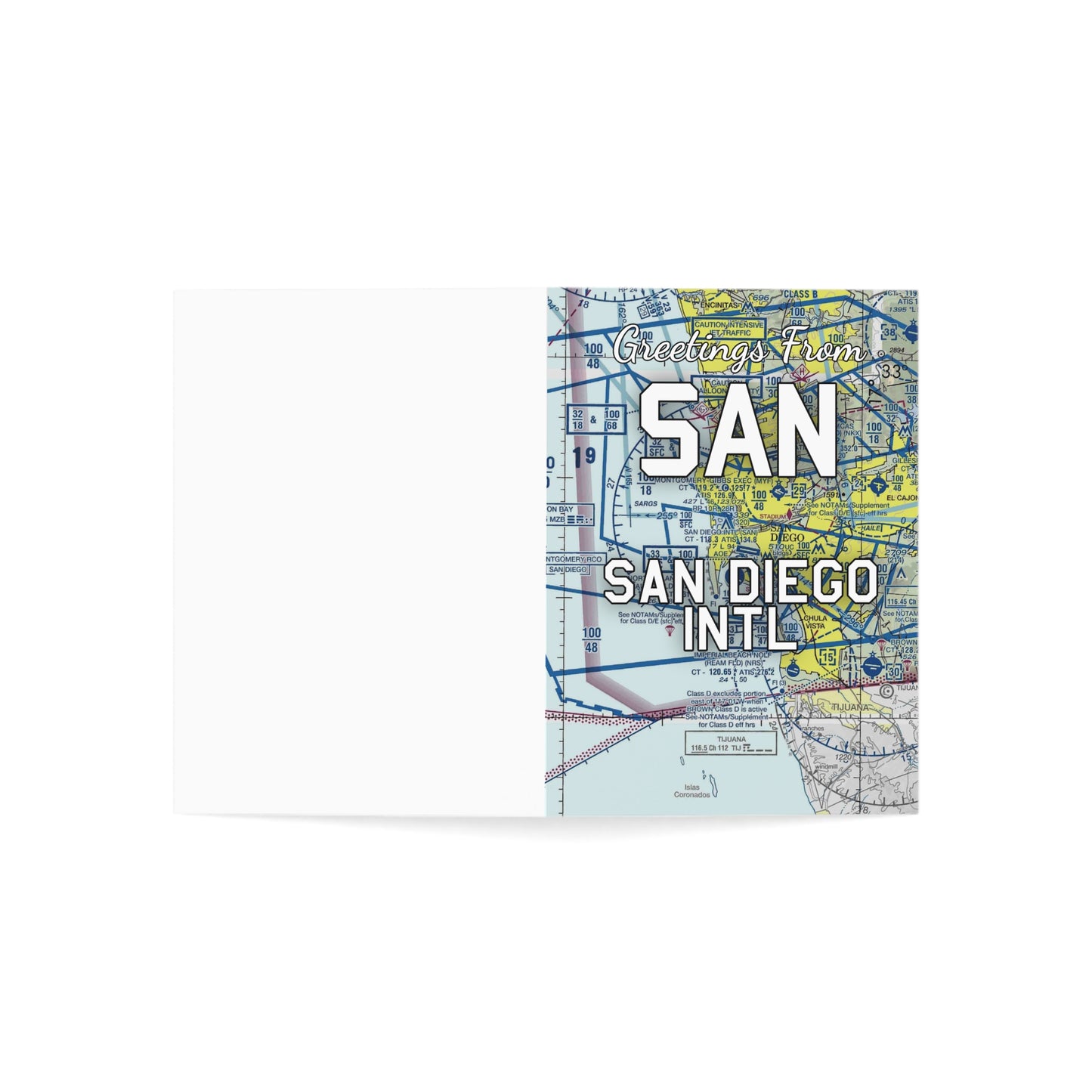 SAN Greeting Cards | San Diego International Airport Cards
