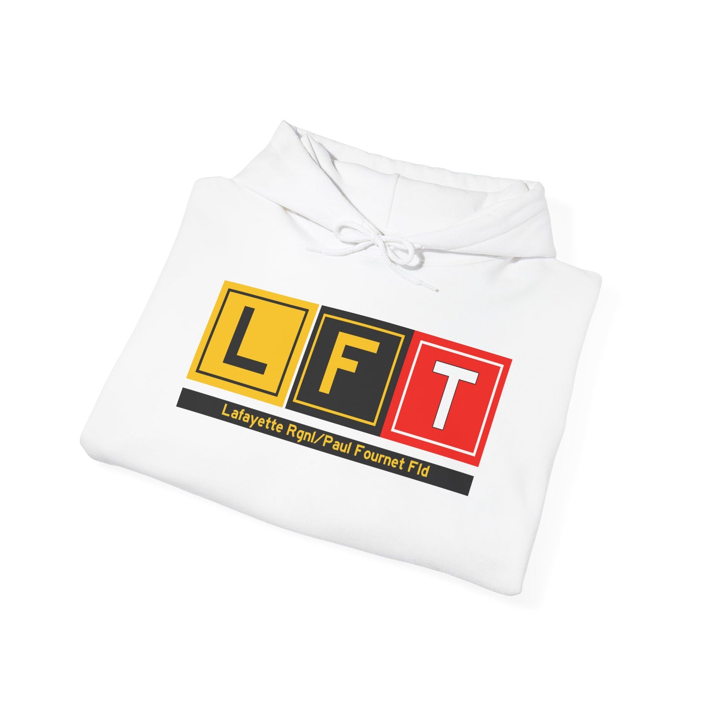 LFT Taxiway Hoodie w/ Airport Name | Lafayette Regional/Paul Fournet Field Airport Hoodie