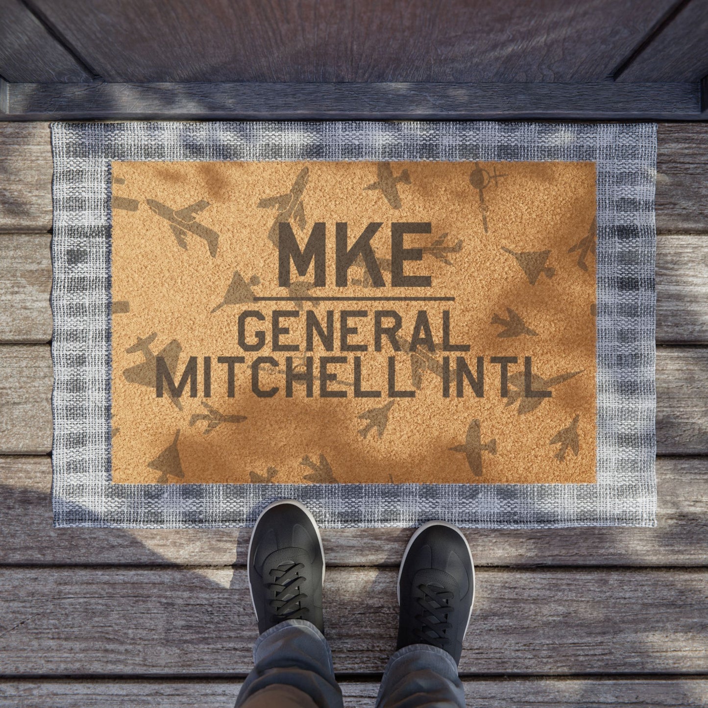 MKE Doormat | General Mitchell International Airport Doormat