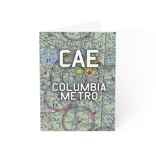 CAE Greeting Cards | Columbia Metro Airport Cards