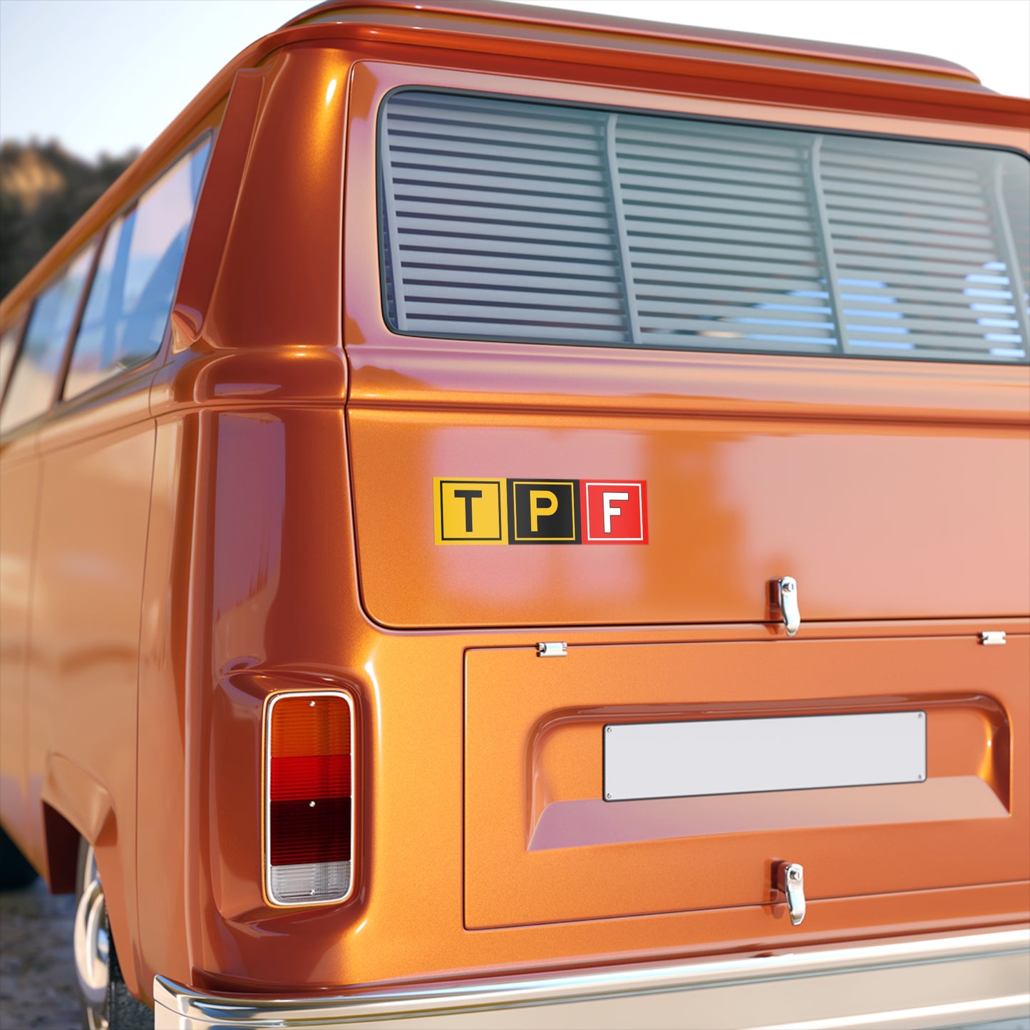 TPF Bumper Sticker | Peter O Knight Sticker | Taxi Sticker