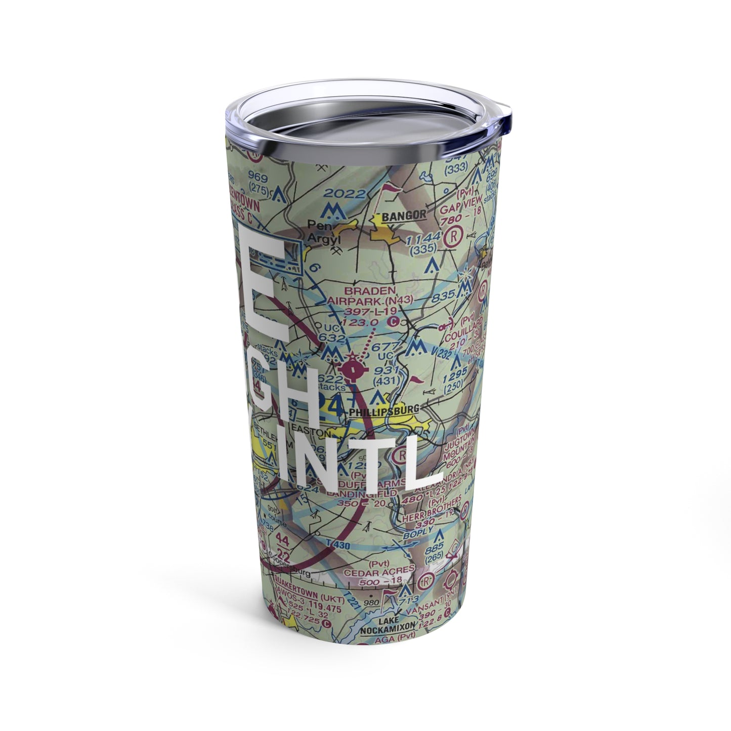 ABE Tumbler | Lehigh Valley International Airport Tumbler